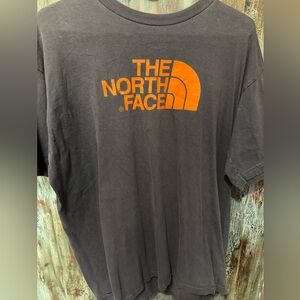 The North Face Shirt Mens XL Dark Gray Short Sleeve Shirt Graphic Tee Crewneck